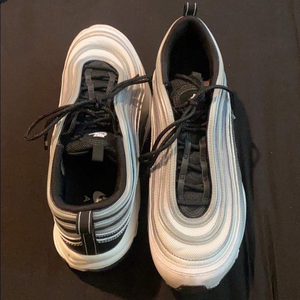 Nike Air Max 97- Black-White-Black Size 12